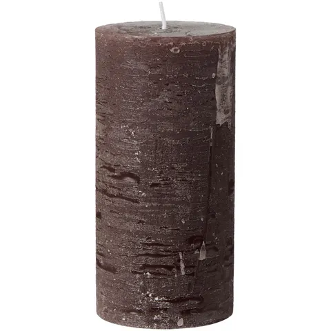 Świeca Rustic candle chocolate Ib Laursen Ø6,8 cm H:14