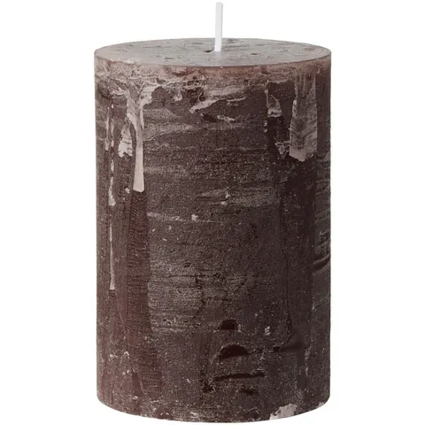 Świeca Rustic candle chocolate Ib Laursen Ø6,8 cm H:10
