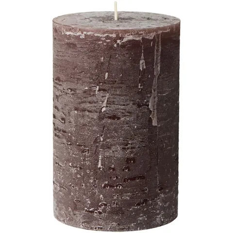 Świeca Rustic candle chocolate Ib Laursen Ø9,6 cm H:15