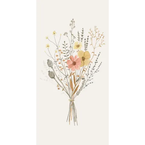 Papierowe serwetki late summer bouquet IB Laursen 10 x 20 cm