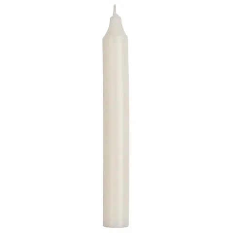Świeca Dinner candle ivory rustic Ib Laursen Ø:2.2 H:18