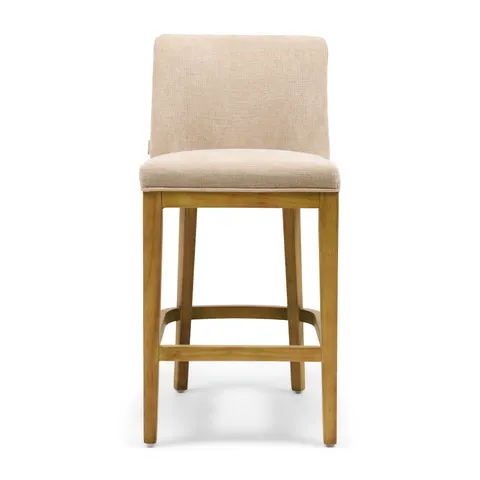 Krzesło barowe Whistler Natural Linen Riviera Maison