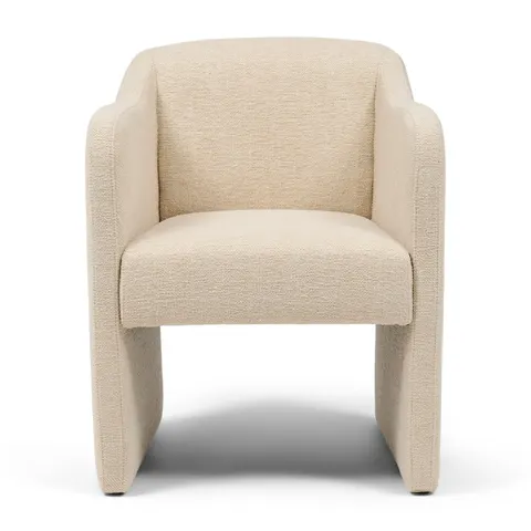 Krzesło Napoli Dining Armchair Beige Riviera Maison