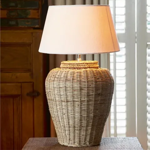 Lampa Rustic Rattan Grand Lobby Riviera Maison