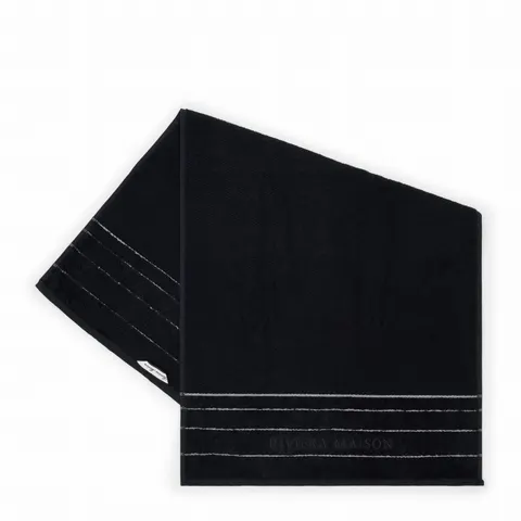 Ręcznik RM Elegant 100x50 Riviera Maison black