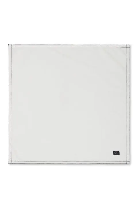 Serwetka Solid Cotton Napkin With Contrast Stitch Lexington