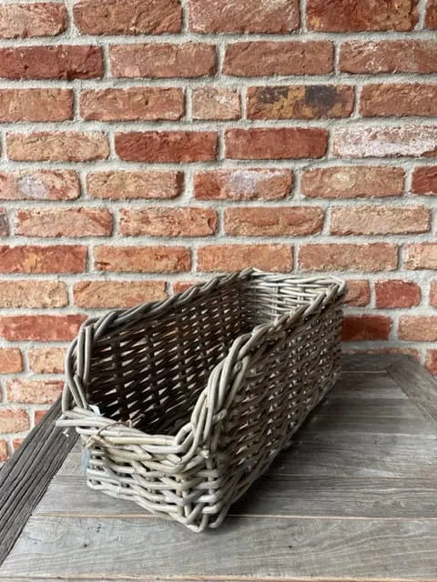 Kosz ratanowy do przechowywania 50cm x 20 cm