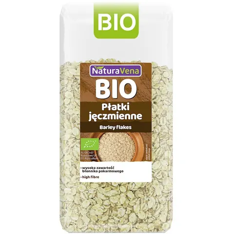 Płatki Jęczmienne BIO 300 g Naturavena