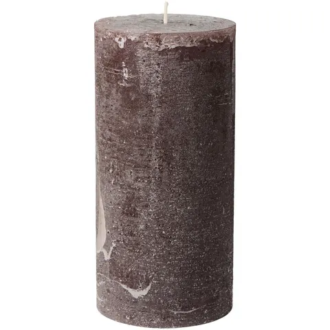 Świeca Rustic candle chocolate Ib Laursen Ø9,6 cm H:20