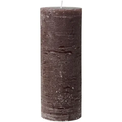 Świeca Rustic candle chocolate Ib Laursen Ø6,8 cm H:18