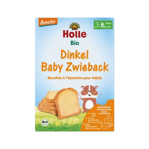 Sucharki Orkiszowe po 6 m-c Demeter BIO (2 x 100g) 200g Holle