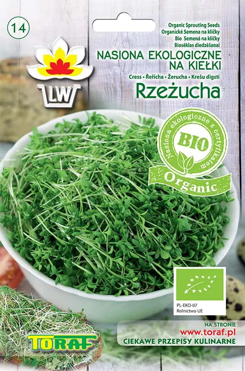 NASIONA NA KIEŁKI RZEŻUCHA EKO 20 g TORAF