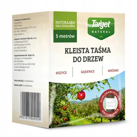 Lep Na Szkodniki – Opaska Taśma Kleista Na Pnie Drzew – 5m Target