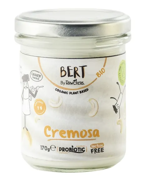 Wegańska Alternatywa Śmietany z Orzechów Nerkowca BIO 170 g Bert