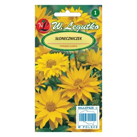 Słoneczniczek "Heliopsis" – żółty – 0,5 g nasiona Legutko