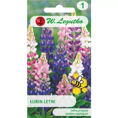 Łubin letni mieszanka nasiona 3g - W. Legutko