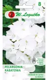 Pelargonia rabatowa Gama F1 biała nasiona 0,05g - W. Legutko