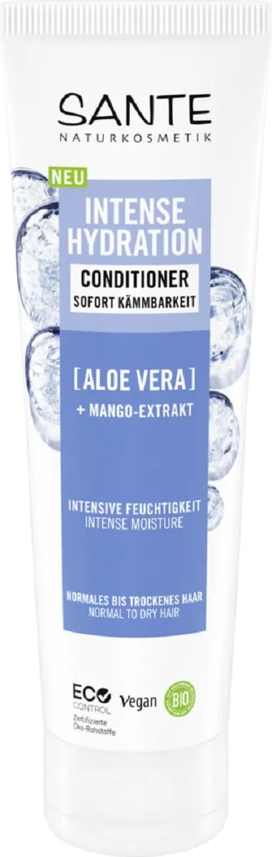 Odżywka Nawilżająca do Włosów Suchych Aloes i Mango 150 ml Sante