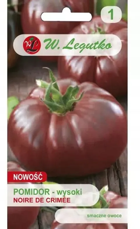 Pomidor gruntowy wysoki Noire de Crimee 0,1g nasiona - W. Legutko