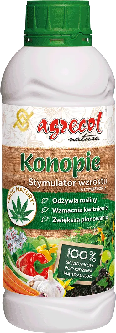 Konopie stymulator wzrostu roślin koncentrat 1L - Agrecol Natura