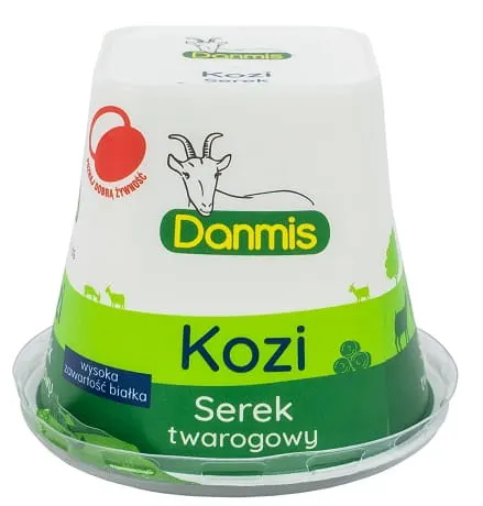 Kozi Ser Twarogowy Piramidka 125g Danmis