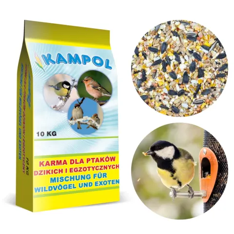 Karma dla dzikich ptaków na chłodne dni DZP 10kg - Kampol