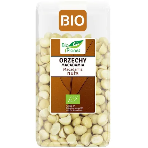 Orzechy Macadamia BIO 350 g Bio Planet