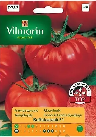 Pomidor gruntowy wysoki Buffalosteak F1 nasiona 10szt. - VILMORIN