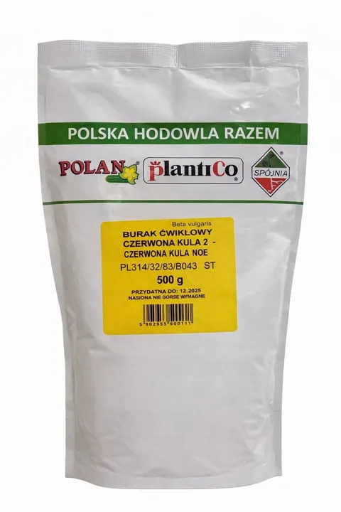 Burak ćwikłowy Czerwona Kula 2 nasiona 500g - PlantiCo