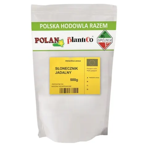 Słonecznik jadalny nasiona 500g - PlantiCo