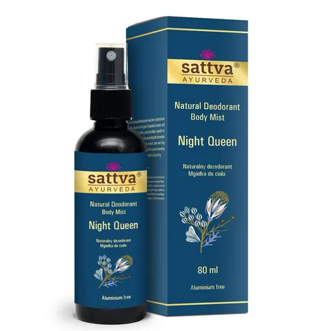 Dezodorant - Mgiełka do Ciała Królowa Nocy 80 ml Sattva
