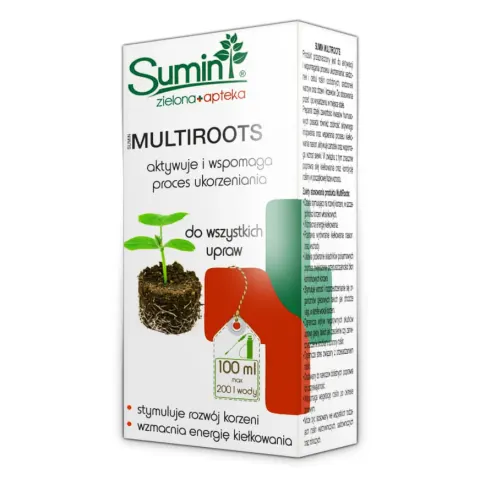 Multiroots – zaprawa sadzonek i cebul - ukorzeniacz uniwersalny – 100 ml Sumin