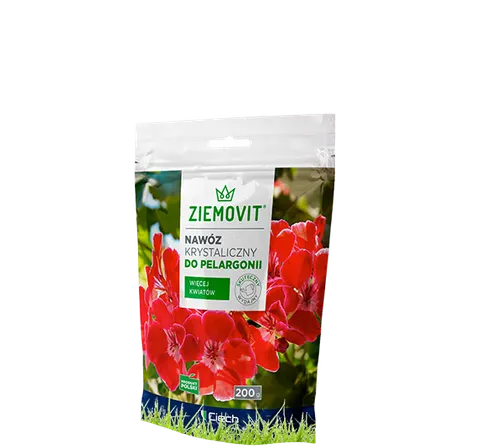Nawóz krystaliczny do pelargonii 200g - Ziemovit