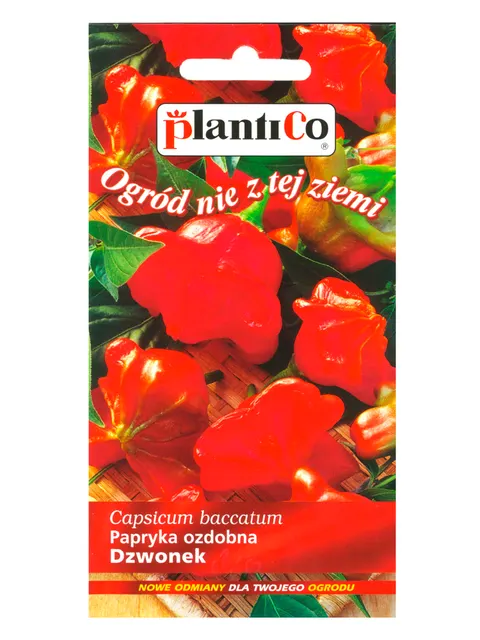 Papryka ostra typ dzwonek nasiona 0,2g - PlantiCo