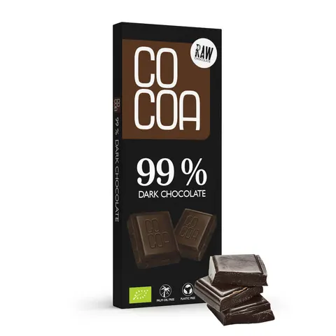 Czekolada Gorzka 99% BIO 40 g Cocoa