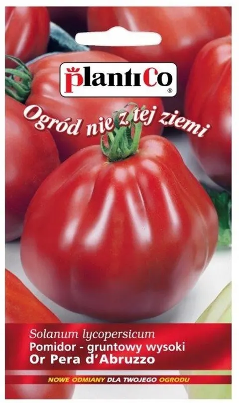 Pomidor gruntowy wysoki Or Pera d’Abruzzo nasiona 0,2g - PlantiCo