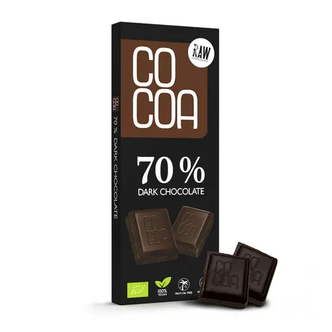 Czekolada Gorzka 70% BIO 40 g Cocoa