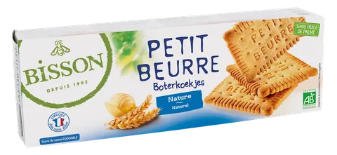 Herbatniki Maślane Petit Beurre BIO 150 g Bisson