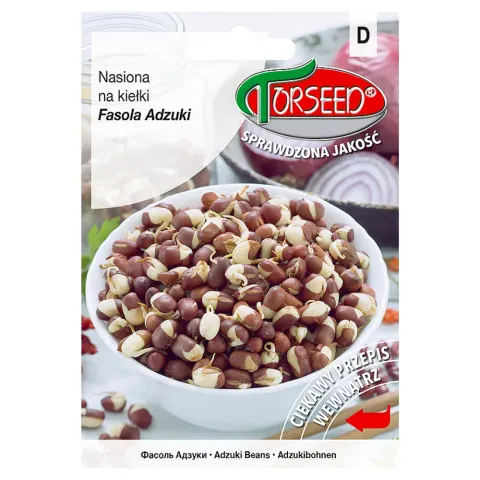 Fasola Adzuki nasiona na kiełki 30g - TORSEED
