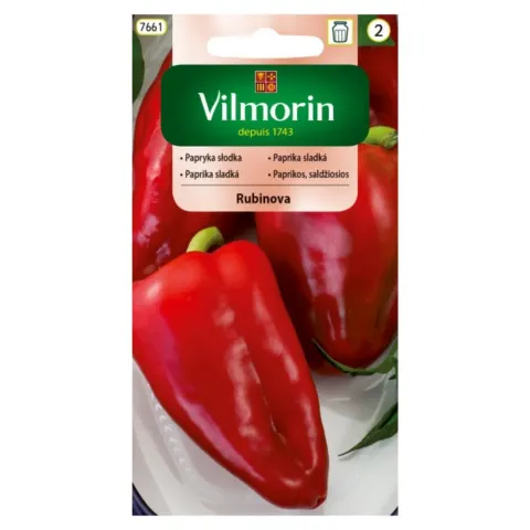 Papryka Rubinova słodka nasiona 0,5g - VILMORIN