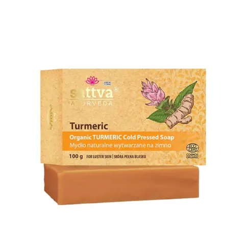 Mydło w Kostce do Ciała Kumkumadi ECO 100g Sattva (Ayurveda)