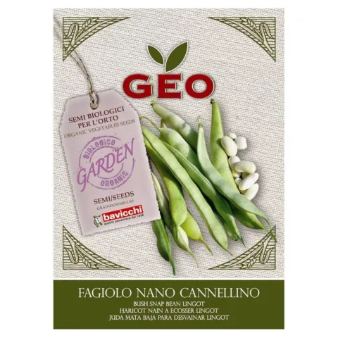 Fasola Cannellino Nano nasiona włoskie ekologiczne 18g - Bavicchi