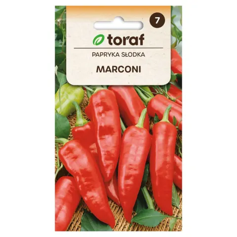 Papryka słodka Marconi nasiona 0,5g - TORAF