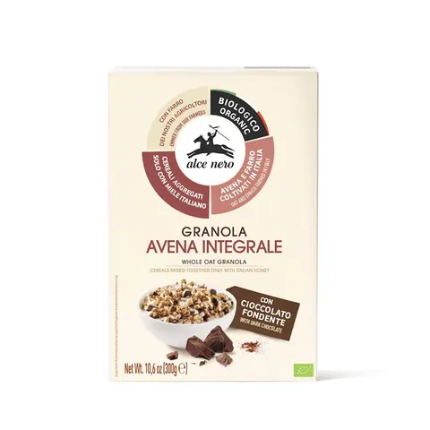 Granola z Miodem i Czekoladą BIO 300g Alce Nero