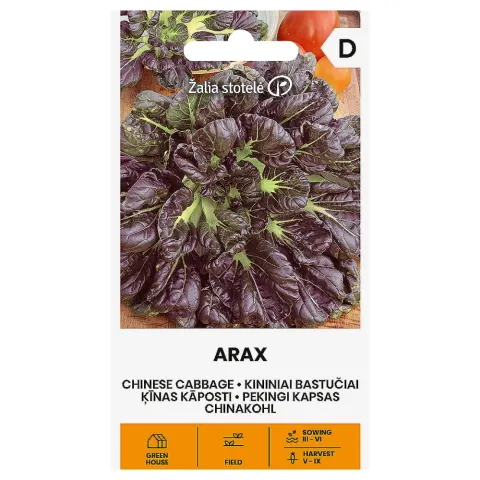 Kapusta chińska Arax nasiona 1g - Žalia stotelė