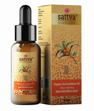 Olej do Ciała i Włosów z Rokitnika ECO 50ml Sattva (Ayurveda)