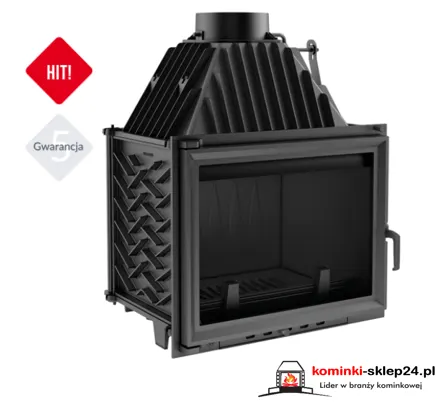 Wkład kominkowy ZUZIA 15kW Ø 200