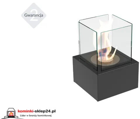 Biokominek TANGO 2 czarny