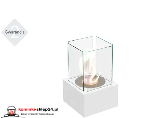 Biokominek TANGO 1 biały