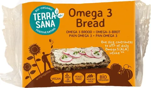 Chleb Omega-3 Krojony BIO 300 g Terrasana